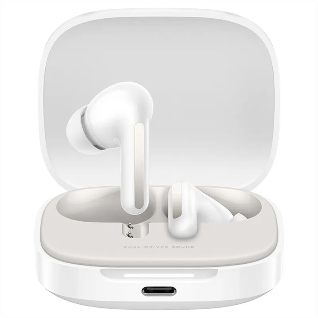 EARPHONES WIRELESS XIAOMI Redmi Buds 6 BLUETOOTH w/microphone, Cloud White 41413