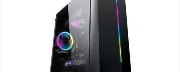 CASE ARMAGGEDDON ATX mid-Tower NIMITZ N7 BLACK, w/WINDOW, RGB FRONT PANEL