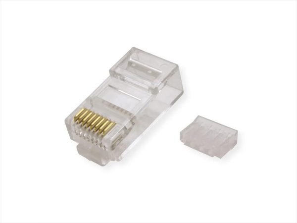 Net connector rj45 utp cat6a, secomp 10gb/s, (цена за парче)
