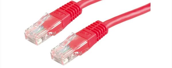 CABLES NET PATCH UTP CAT6 0,5m RED Secomp