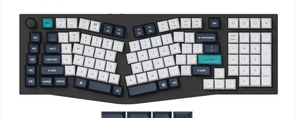 KEYBOARD MECHANICAL KEYCHRON Q13 MAX ALUMINIUM RGB LED FULLSIZE Fully Assembled Gateron Jupiter brown switch, 2.4Ghz + BT, Carbon black, Q13M-M3