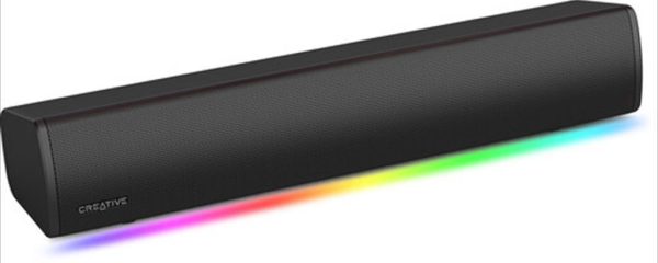 SPEAKERS 2.0 SOUNDBAR CREATIVE SOUND BLASTER GS3 RGB bluetooth 5.4, Type-C, AUX (24W) 51MF8465AA000