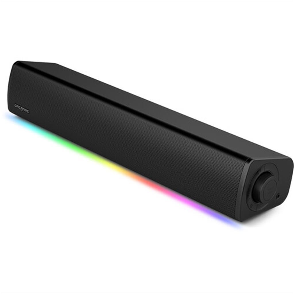 SPEAKERS 2.0 SOUNDBAR CREATIVE SOUND BLASTER GS3 RGB bluetooth 5.4, Type-C, AUX (24W) 51MF8465AA000 28211