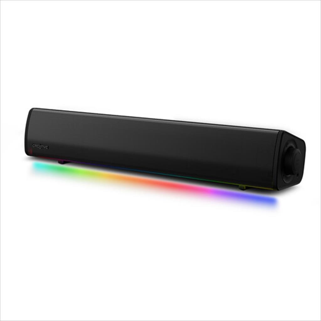 SPEAKERS 2.0 SOUNDBAR CREATIVE SOUND BLASTER GS3 RGB bluetooth 5.4, Type-C, AUX (24W) 51MF8465AA000 28211