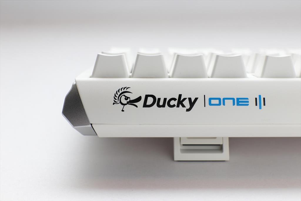 KEYBOARD MECHANICAL DUCKY ONE 3 CLASSIC PURE WHITE RGB TKL PBT Double-shot keycaps HOT-SWAPPABLE Cherry MX Clear, DKON2187ST-WUSPDPWWWSC1 08765