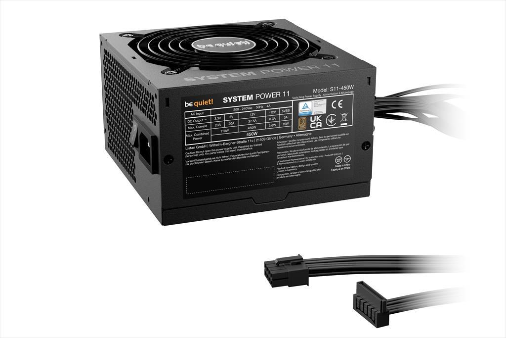 PSU 450W BE QUIET! SYSTEM POWER 11 80 Plus BRONZE, BP009EU 26328