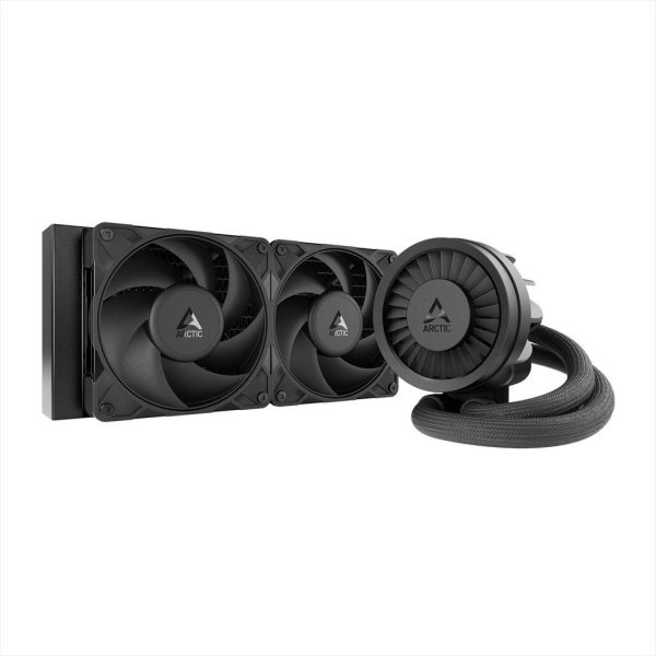 COOLERS CPU AIO ARCTIC LIQUID FREEZER III PRO 240 Black, 2x120mm P12 PRO PWM fans (3000RPM), ACFRE00178A 36692