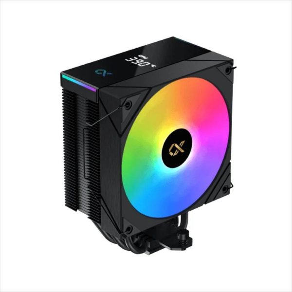 COOLERS CPU XIGMATEK AK4 DIGITAL, w/display top cover, 4 HEAT PIPES, ARGB PWM FAN, Intel LGA 1700/1200/115x, AMD AM5/AM4, TDP 210W, Black, EN45882 36701