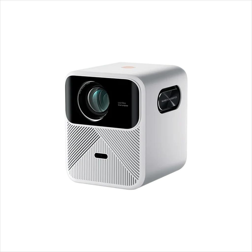 PROJECTOR WANBO MOZART 1 Android 9.0, 900Ansi, 3000:1 FHD (1920x1080), HDMI, 2xUSB 2.0, AUX, WIFI 6, BT 5.0, 2GB RAM,32GB Storage, w/speakers, White 39073