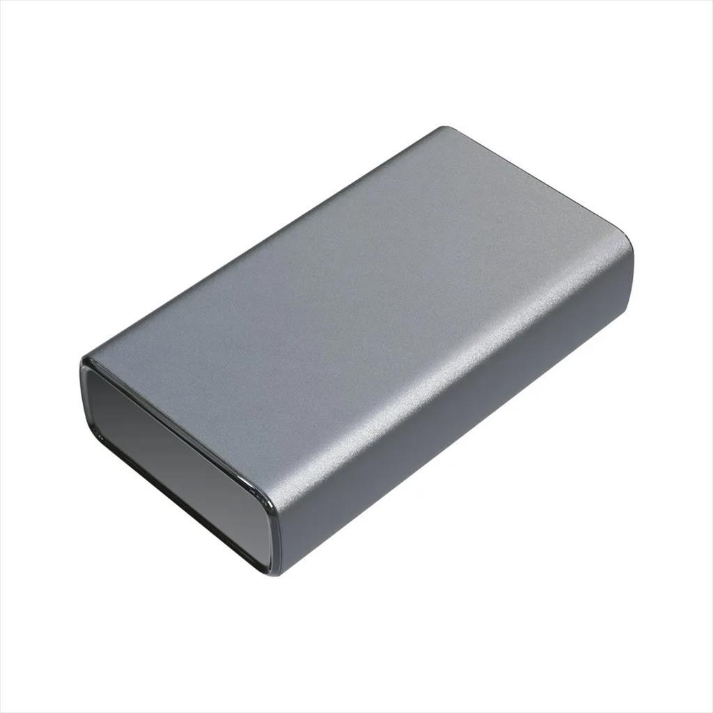 POWER BANK EXTRALINK EPB-126 20000mAh (45W Fast charge) w/digital display, input (USB-C) /output(USB-A), Silver 34102