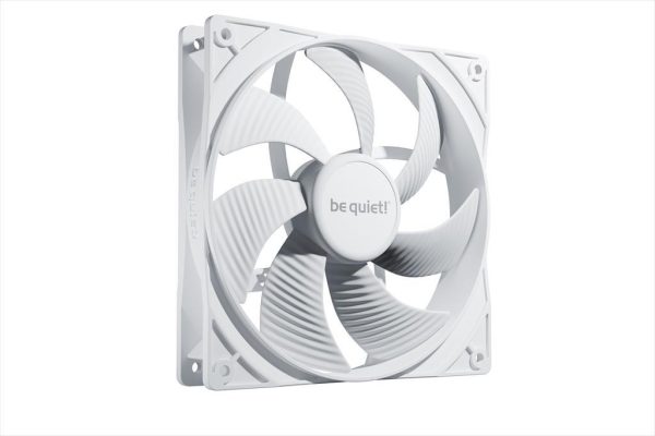 Coolers case fan 140mm be quiet! pure wings 3 pwm white 1.200rpm, durable rifle bearing, bl112