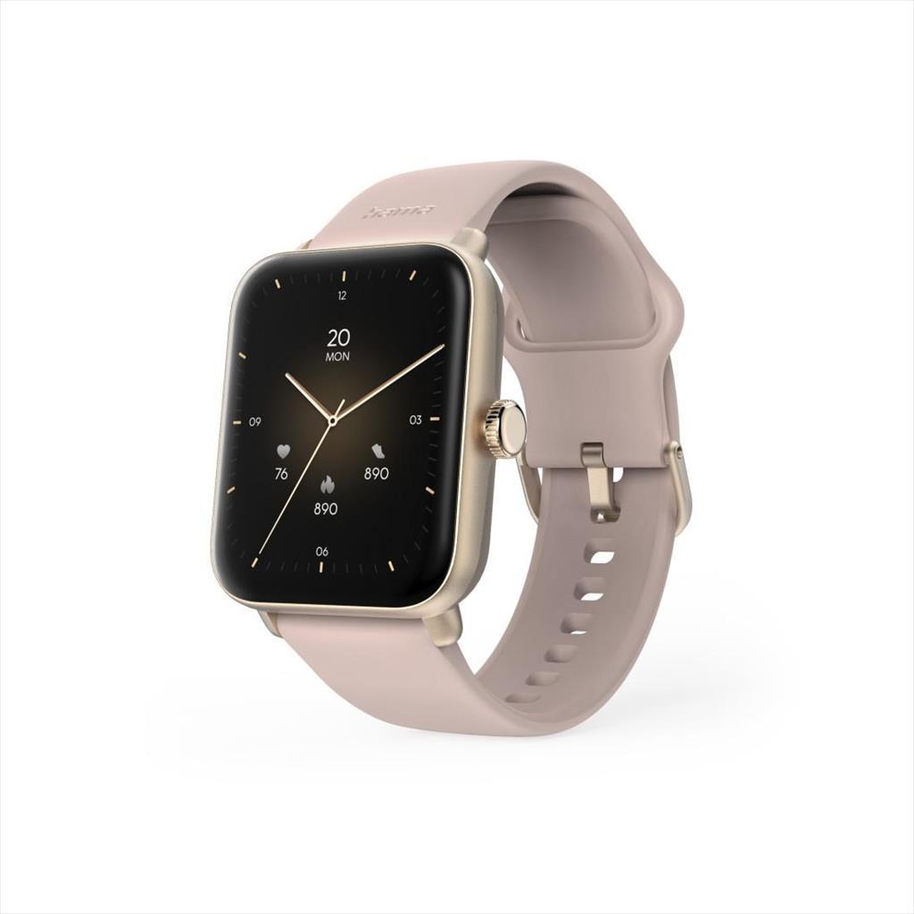 SMARTWATCH HAMA 6010 WATCH 1.65" TFT display Phone Function, Pink 178620 43149