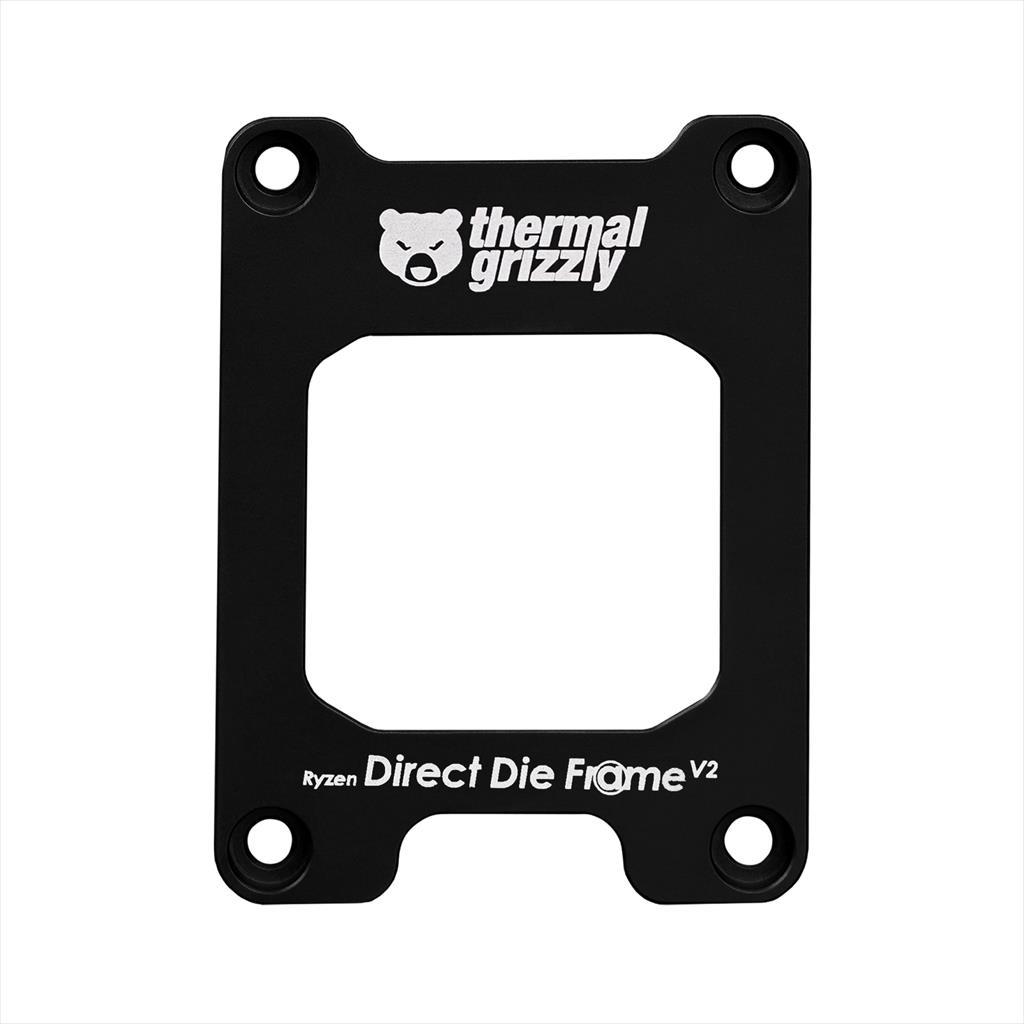 DIRECT DIE CPU FRAME Thermal Grizzly Anodized aluminum Ryzen 7000 Black TG-DDF-R7000-V2 36600