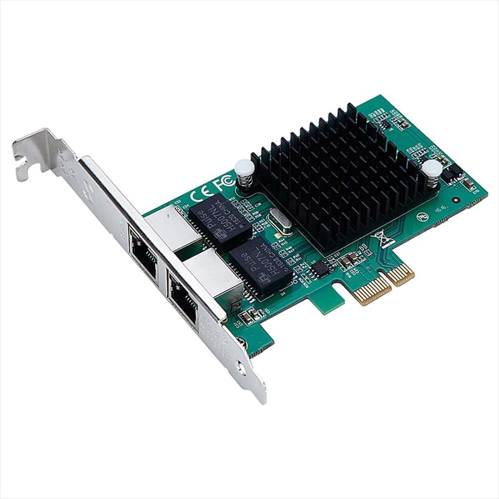 NET LAN PCIe 10/100/1000 2port, TXA205, Chipset: Intel 82576, LP 17564