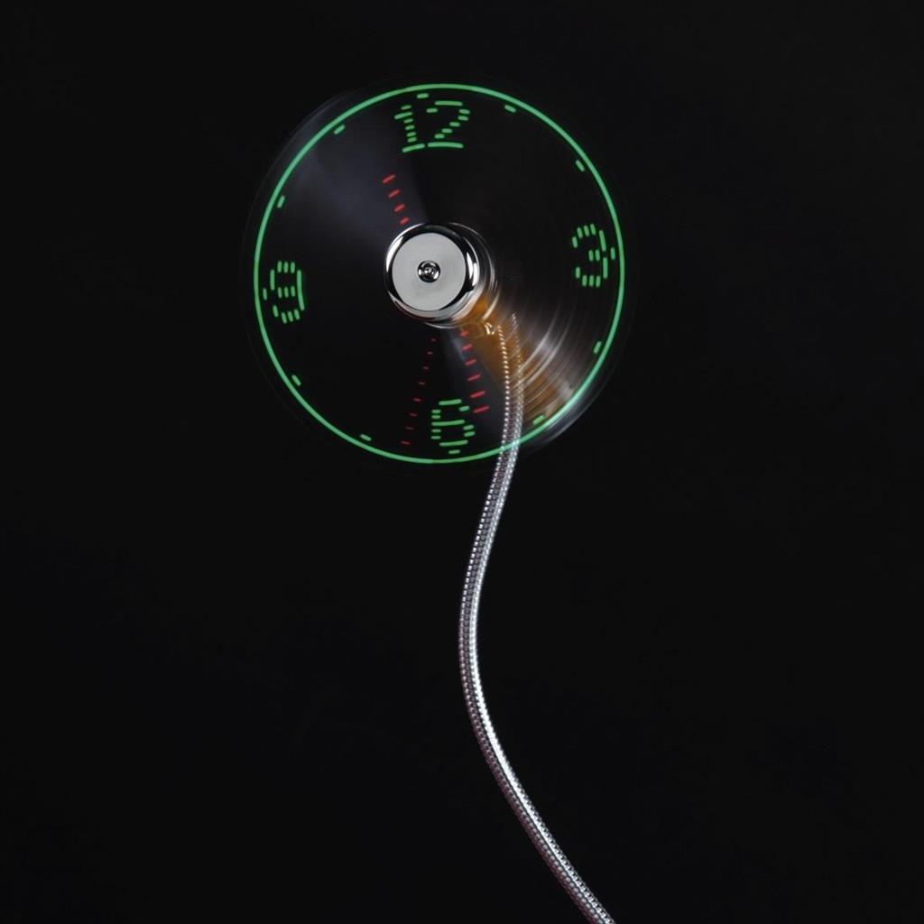 CE SMALL FAN HAMA WITH TIME DISPLAY 12315 09834