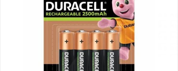 Battery DURACELL Rechargeable 4xAA R6 1.2V 2500mAh NiMH 4pcs pack blister
