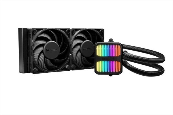 Coolers cpu aio be quiet! silent loop 3 240 2x120mm pwm, w/reffil option, argb led, bw024