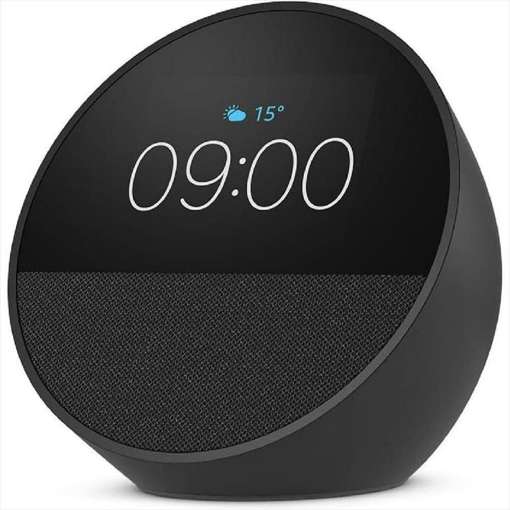 SMART CLOCK AMAZON ECHO SPOT (2024), BLACK, B0C2S2J7JP 09864