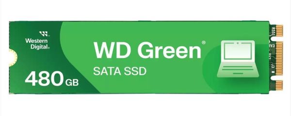 SSD M.2 480GB WD Green M.2 SATAIII WDS480G3G0B