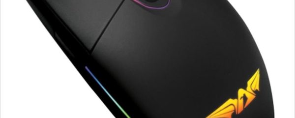MOUSE WIRED ARMAGGEDDON, RAVEN III STEALTH, USB, CPI 8000, 7 PROGRAMMABLE BUTTONS,RGB ILLUMINATION, Silent click, Black (MOUSEPAD+ GLIDES in BOX)