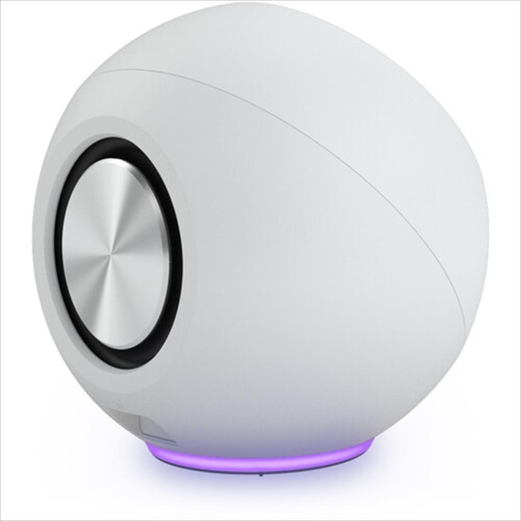 SPEAKERS 2.0 CREATIVE PEBBLE SE White, USB Type-C, bluetooth 5.3, RGB, (4.4W) 51MF1725AA001 28204