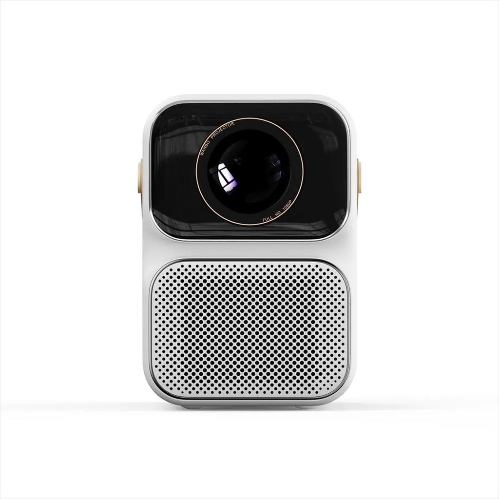 PROJECTOR WANBO T6 MAX Android 9.0,650Ansi 3000:1,FHD (1920x1080),16:9, HDMI, 2xUSB 2.0, AUX, AV SCART,WIFI 6, BT 5.0,2GB RAM,16GB Storage, w/speakers, White 39070