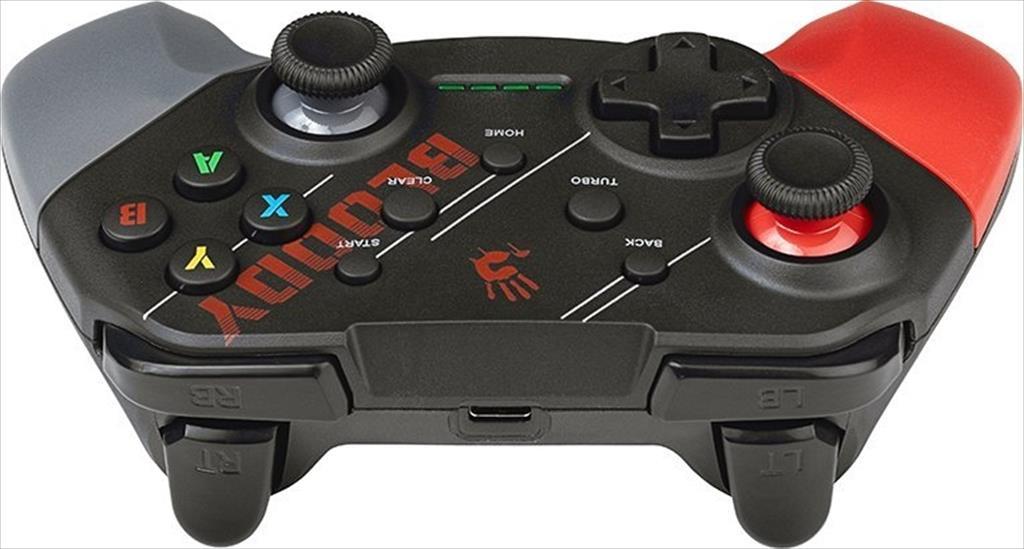 GAME PAD WIRELESS A4TECH BLOODY GPW50, 2.4G+Wired,PC, PS3, Android, Black-Red, A4-CON-GPW50-RED 56357