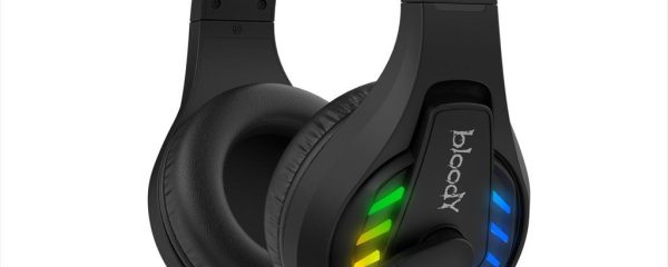 HEADPHONES A4TECH G230 Bloody Gaming 7.1 virtual, RGB, USB, Black
