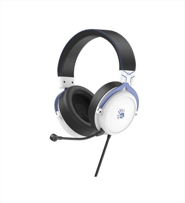 Headphones a4tech m590i bloody gaming 7.1 virtual, detachable mic, 3.5mm/usb, sports navy