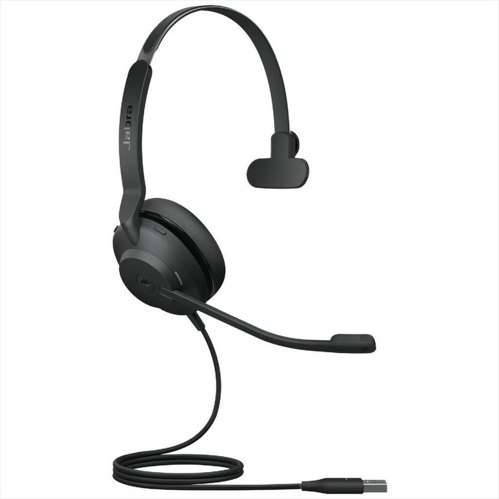HEADPHONES JABRA EVOLVE2 30 SE MS Mono USB-A w/mic 23189-899-979 41446