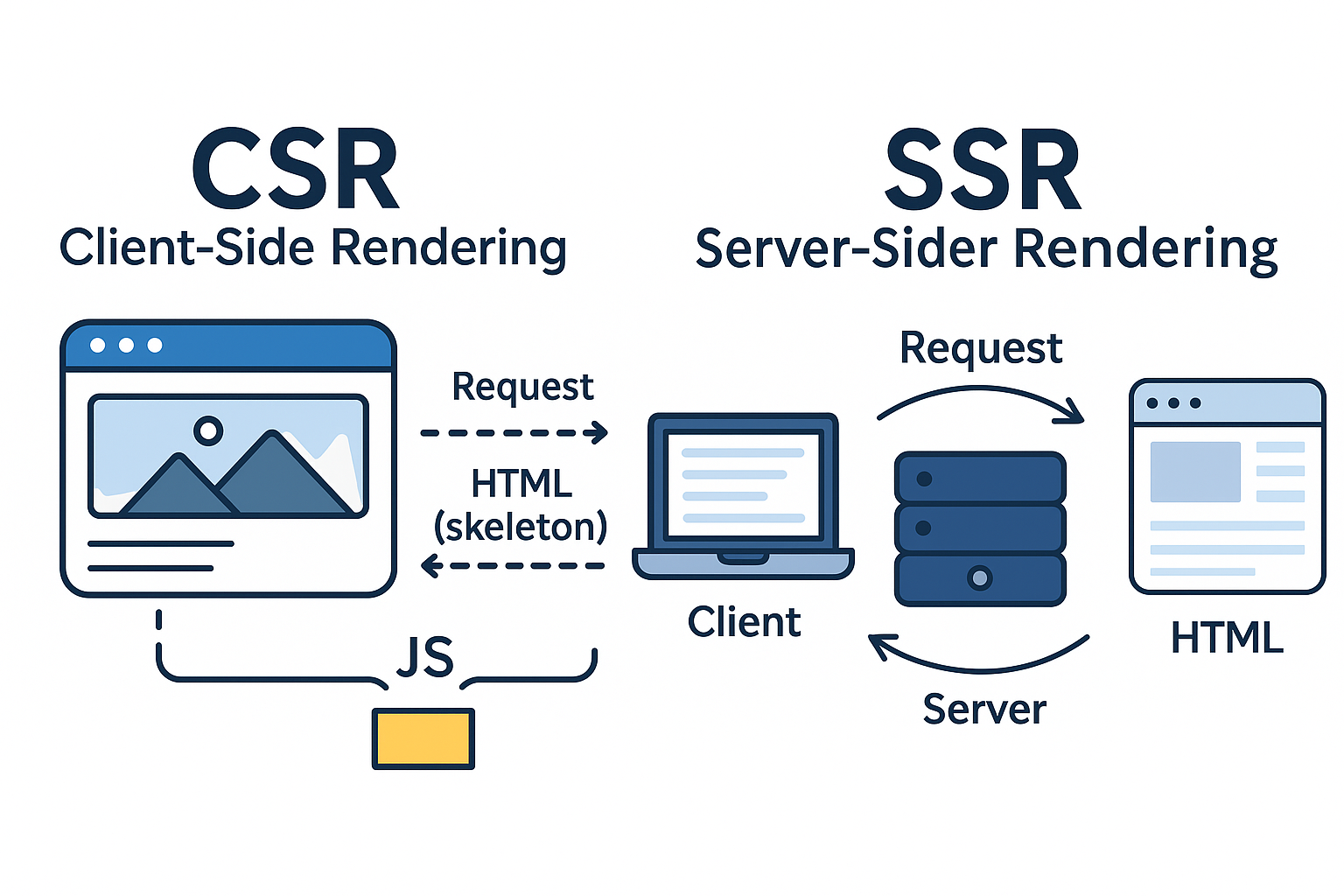 CSR и SSR: Разлики, Предности и Недостатоци