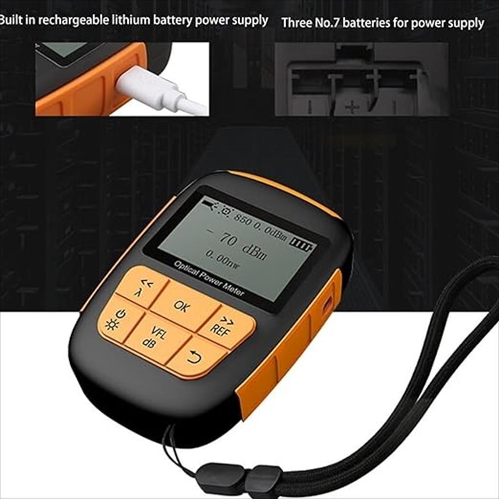NET LAN OPTICAL POWER METER DIEWU TXJ010, FC / SC / ST connector, self-calibration - Image 3
