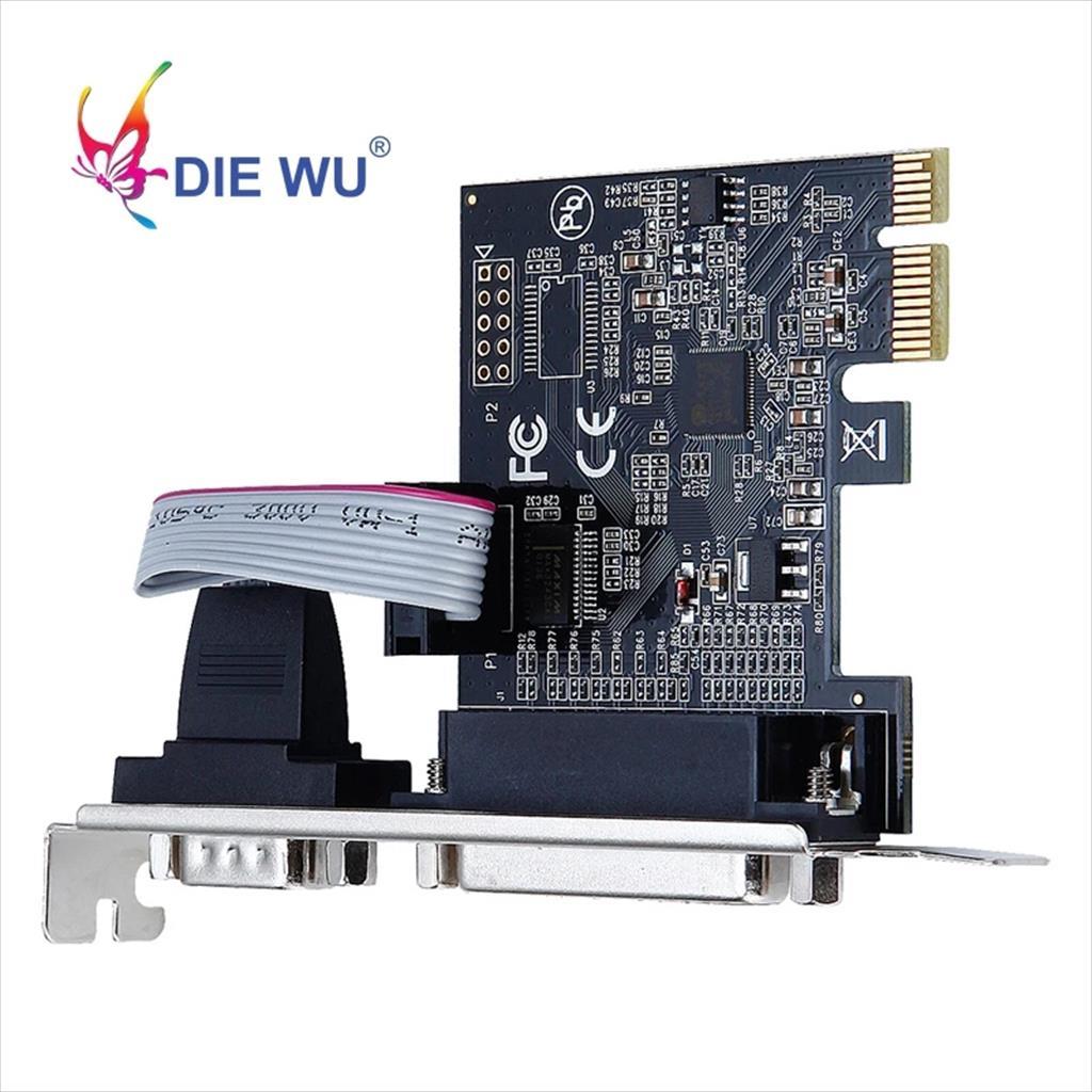 CONVERTOR PCI-E TO COM + 1x PARALLEL, TXB075, Chipset:mos99100 - Image 3