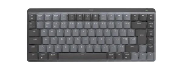 KEYBOARD WIRELESS LOGITECH MX MECHANICAL MINI MINIMALISTIC TACTILE QUIET switch Graphite Logi Bolt, w/Bluetooth, 920-010780
