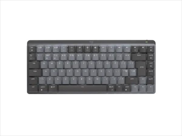 Keyboard wireless logitech mx mechanical mini minimalistic tactile quiet switch graphite logi bolt, w/bluetooth, 920-010780