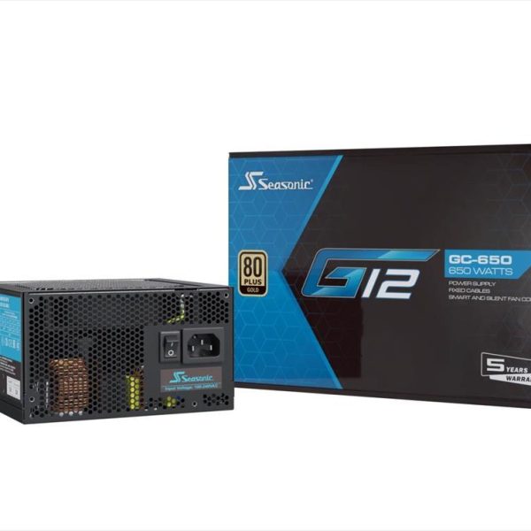 PSU 650W SEASONIC 80+ GOLD, G12-GC-650