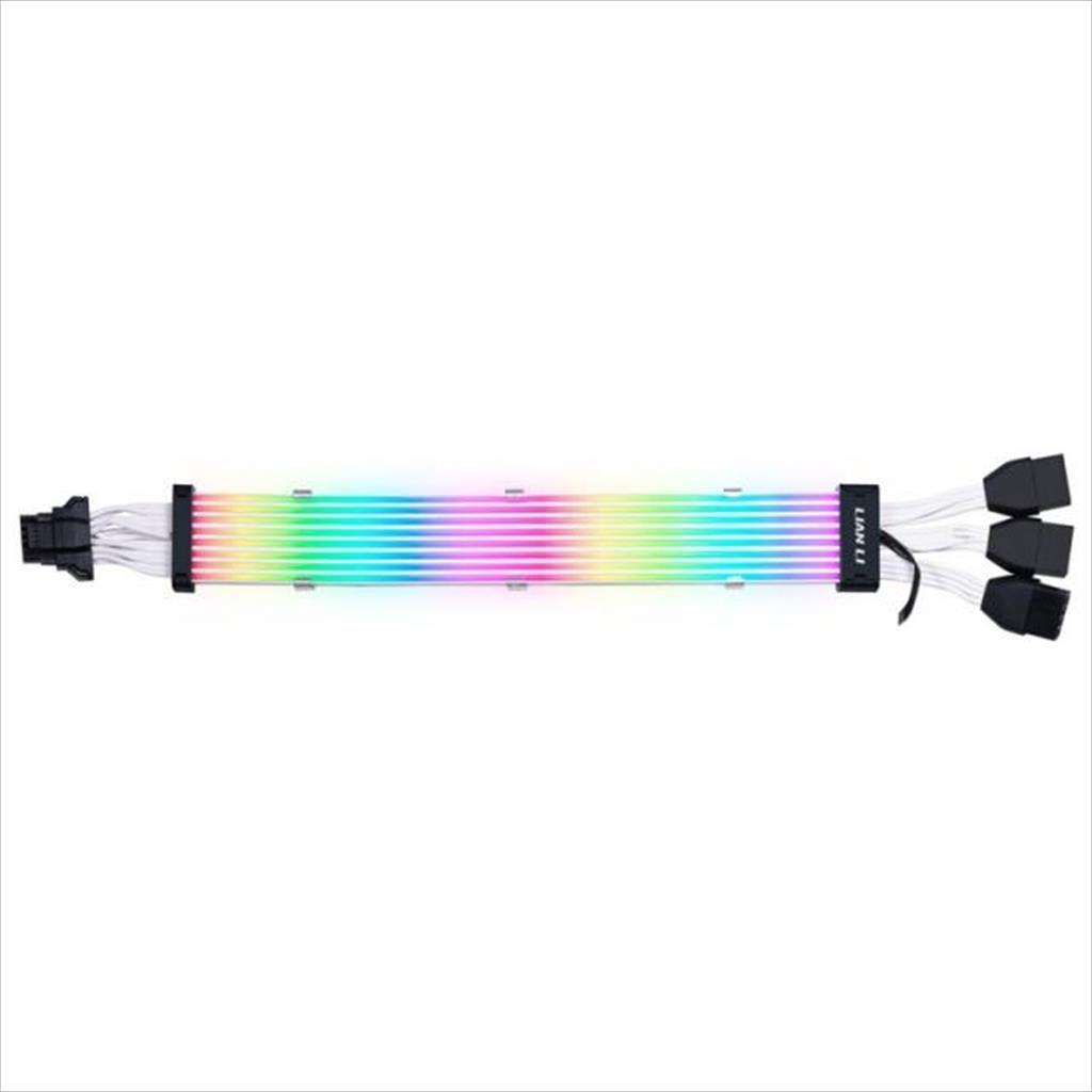 EXTENSION PSU LIAN LI STRIMER PLUS V2 RGB 12VHPWR to 3x8pin 335mm PW168-8PV2 - Image 2