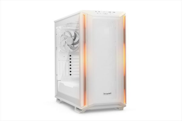 Case be quiet! atx mid-tower dark base 701, 3x140mm silent wings 4 pwm,fan controller, w/window, аrgb led illumination, white bgw59
