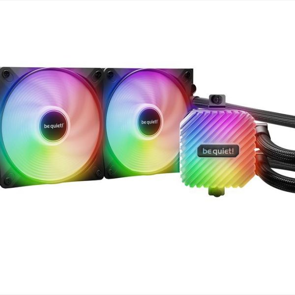 COOLERS CPU AIO BE QUIET! LIGHT LOOP 240 2x120mm Light Wings LX 120mm ARGB PWM, w/REFFIL OPTION, ARGB LED on pump, w/ARGB HUB, BW020