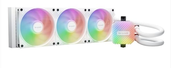COOLERS CPU AIO BE QUIET! LIGHT LOOP 360 White, 3x120mm Light Wings LX 120mm ARGB PWM, w/REFFIL OPTION, ARGB LED on pump, w/ARGB HUB, BW023