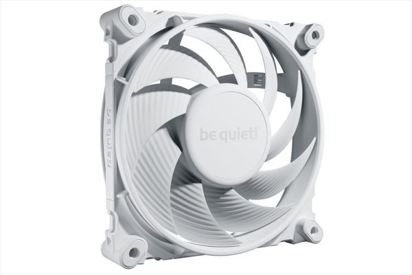 Coolers case fan 120mm be quiet! silent wings 4 pwm high speed white 2.500rpm durable fluid-dynamic bearing, bl115