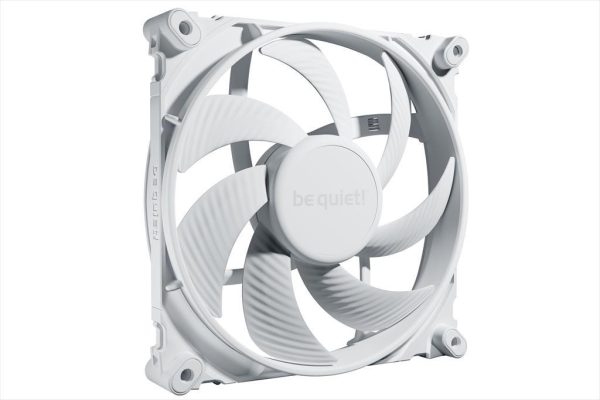 Coolers case fan 140mm be quiet! silent wings 4 pwm high speed white 1.900rpm durable fluid-dynamic bearing, bl117