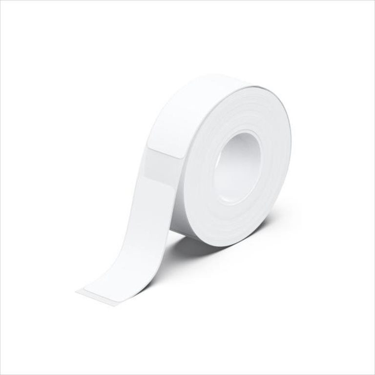 LABEL ADHESIVE ROLL 1x 180pcs UPRINT STICK EASY UP21, white