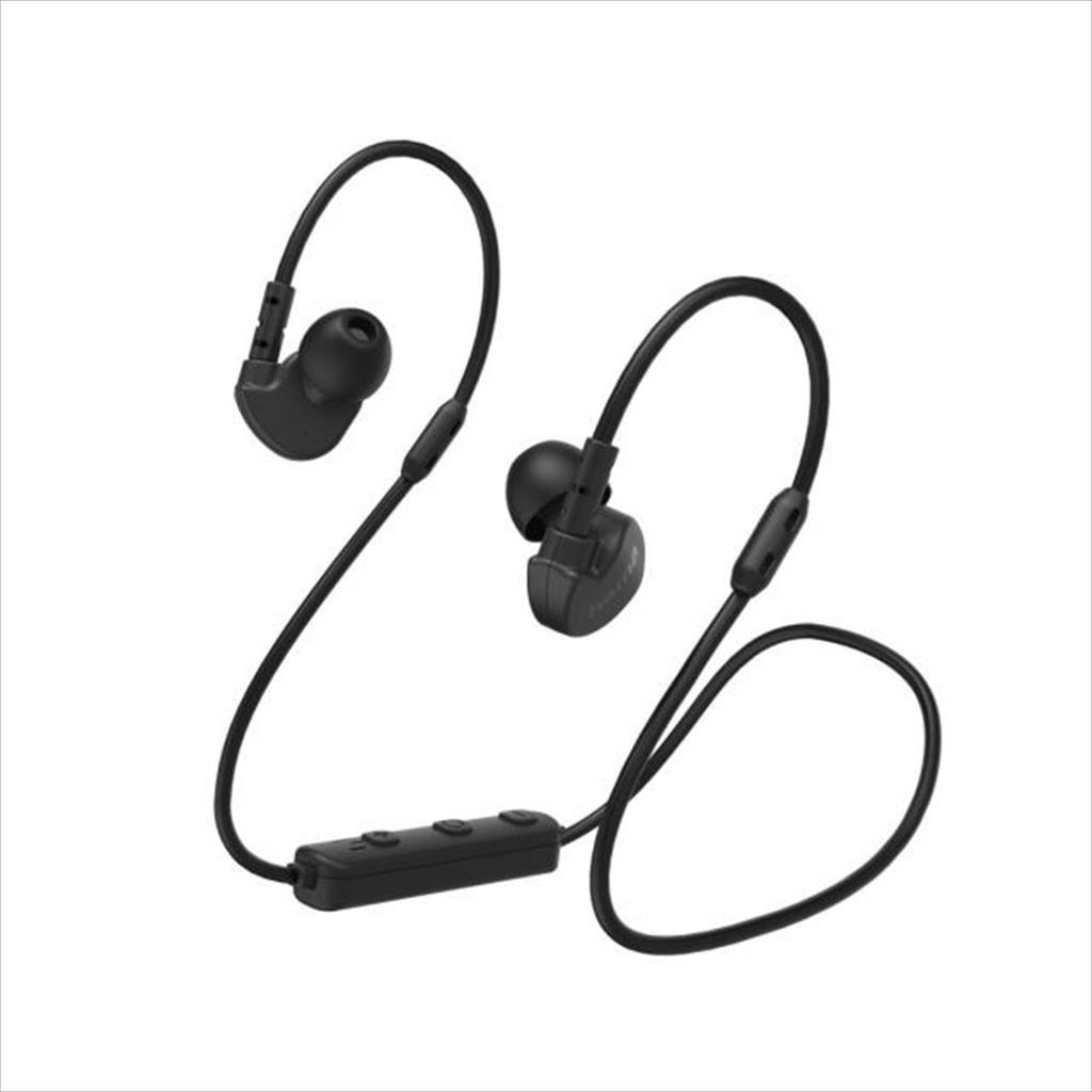EARPHONES WIRELESS HAMA Freedom Athletics, Bluetooth w/microphone, Black 184118 - Image 2