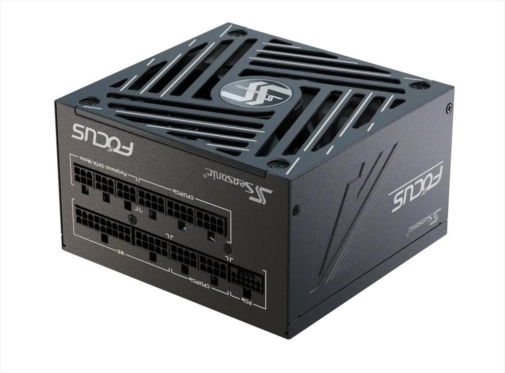 PSU 850W SEASONIC FOCUS GX-850 (2024) w/PCIE 5.0 80+ GOLD , Fully Modular, FOCUS GX-850-V4 - Image 3
