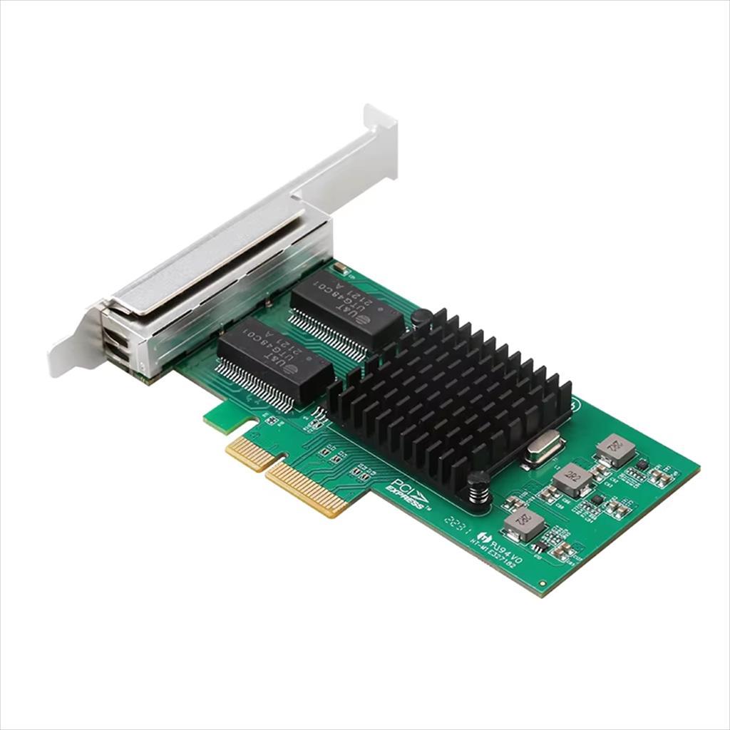 NET LAN PCIe 10/100/1000 4port, DIEWU TXA034, Chipset: I350 - Image 3