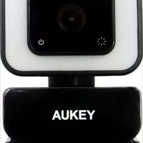 WEB CAMERA AUKEY PC-LM6 Stream Series with Ring Light, 1080p USB, 30 fps, black