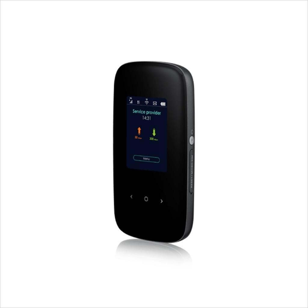 NET ROUTER WIRELESS 4G dual-band ZYXEL LTE2566-M634 Up to 300/50 Mbps, display, 10 hours continuous working hours, up to 32 users, BLACK - Image 2