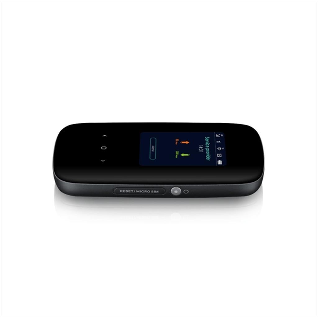 NET ROUTER WIRELESS 4G dual-band ZYXEL LTE2566-M634 Up to 300/50 Mbps, display, 10 hours continuous working hours, up to 32 users, BLACK - Image 4