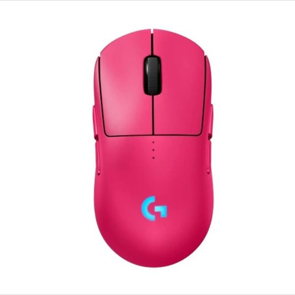 MOUSE WIRELESS USB LOGITECH G PRO 2 Lightspeed, Lightsync RGB, HERO 2 sensor, Lightforce Switches, Pink 910-007309